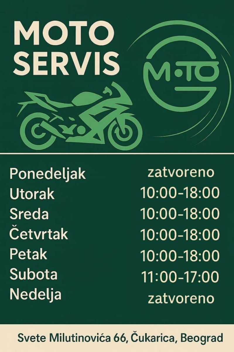 Вывеска Moto-G с часами работы